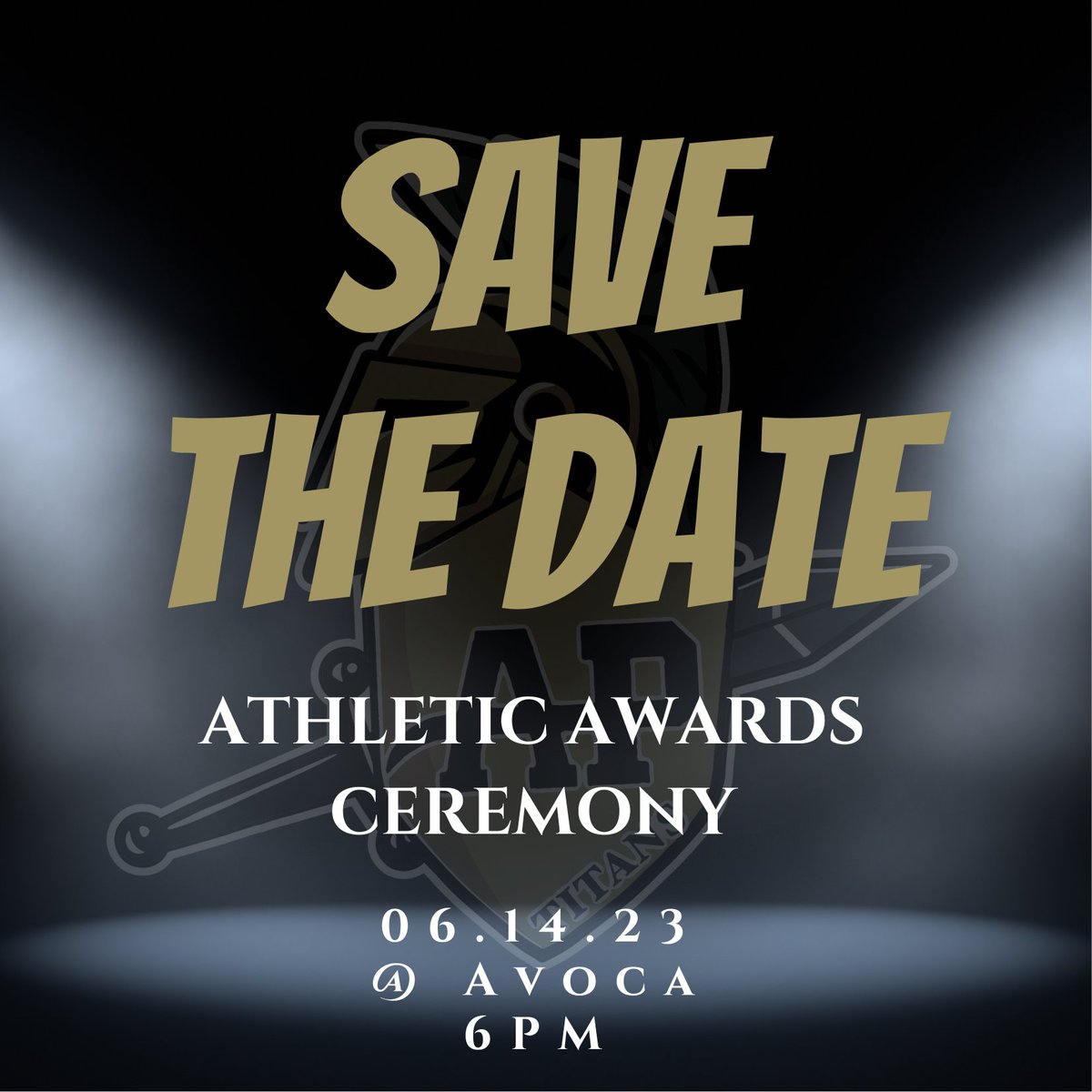 Mark your calendars now for the Athletic Awards Ceremony.

Find out more in this week's issue of The Titan Tribune:

smore.com/m5yvf
