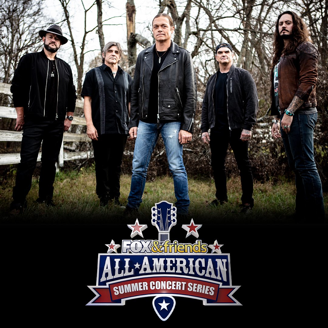 3doorsdown's tweet image. Catch us on @foxandfriends next Friday May 26th at 8am EST as we kick off the Summer Concert series! #FoxAndFriends