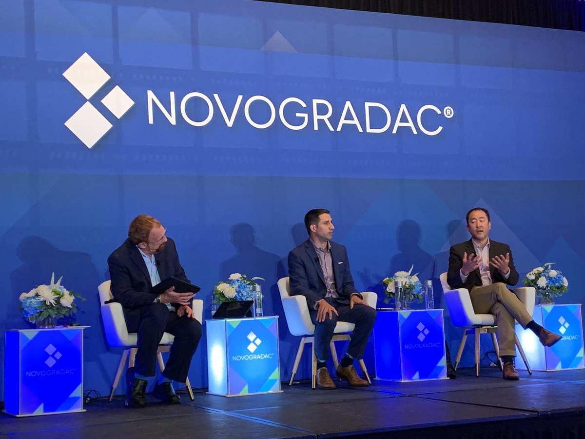 NovogradacNews's tweet photo. "We are slowly seeing the impact of adders percolating through the system," says Billy Lee of @ReunionInfra in the closing panel at #NovocoRETC. Lee said, since the passage of the Inflation Reduction Act, he's seeing more ITC activity than PTC in part due to the adders available. https://t.co/N0I4UQaMNj