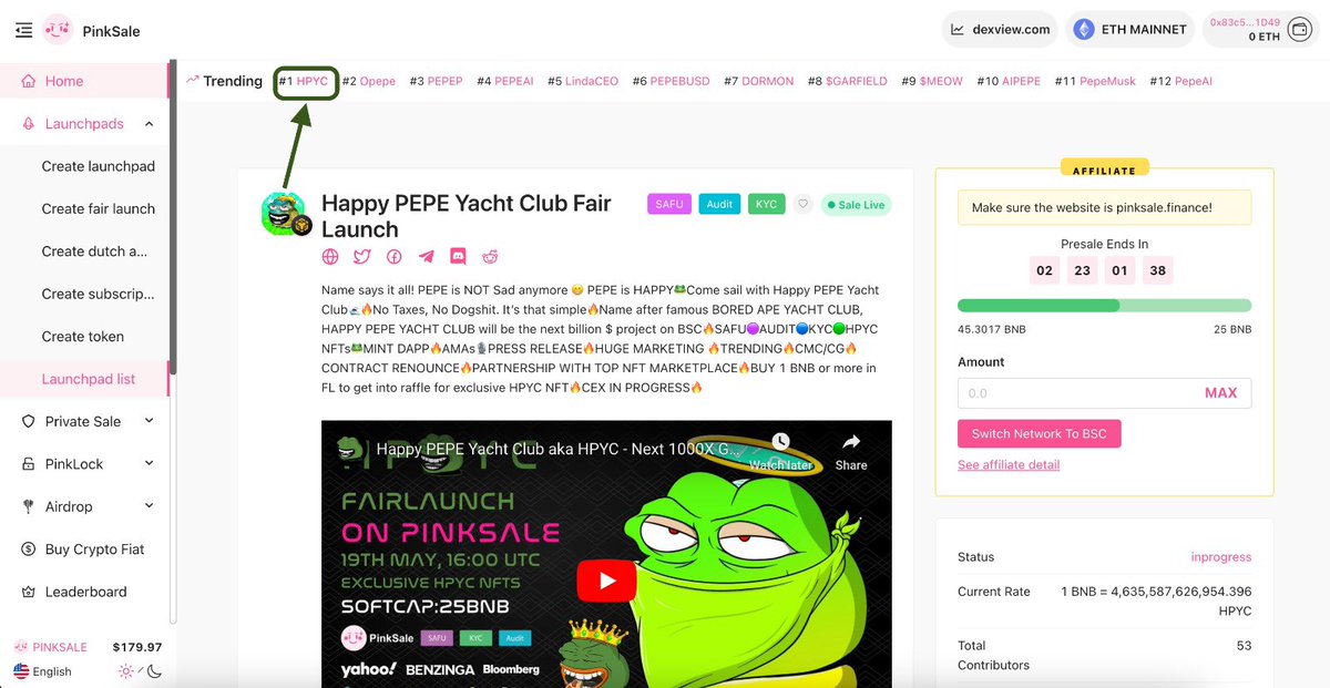 Happy Pepe Yacht Club 🐸🛥️🍾 tweet media