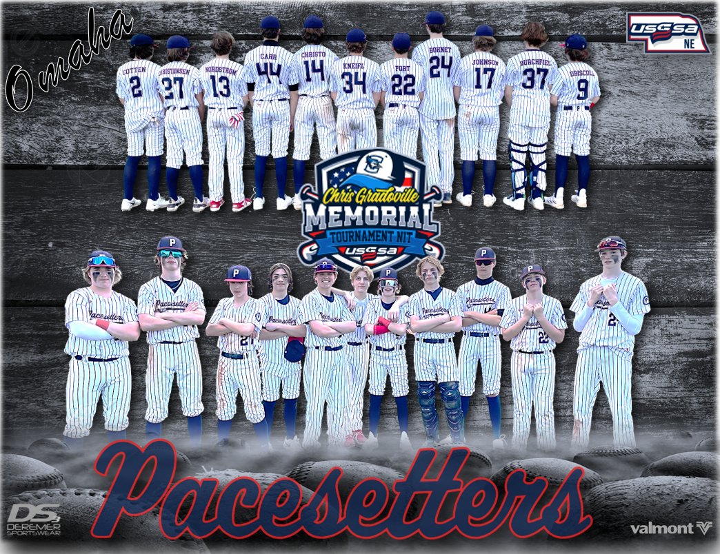 pacesetters2027's tweet image. The boys compete in the Chris Gradoville Memorial Tournament NIT this weekend. First game is Saturday 11:15am at @WestsideHigh66  If you cannot make it, watch every pitch live on @GCsports  #EarnEverything #pacesetters @PacesettersBB 
Full Schedule: usssa.com/baseball/event…