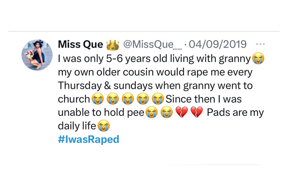 WARIF_NG's tweet photo. *Trigger Warning*
Silence only perpetuates the cycle of violence. Let's speak up and take action to end rape and sexual assault.
#EndRapeCulture #saynotorape #nomeansno #iwasraped #metoo https://t.co/RqQ2SYKxF8