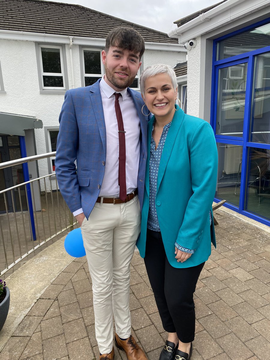 Delighted to welcome @MariaWalshEU  to our annual Prize Giving at Errigal College today 🏆

Maria is a fantastic ambassador for young people across the EU in topical areas very close to my heart including; mental health, education and gender equality 👏

#WeAreDonegalETB