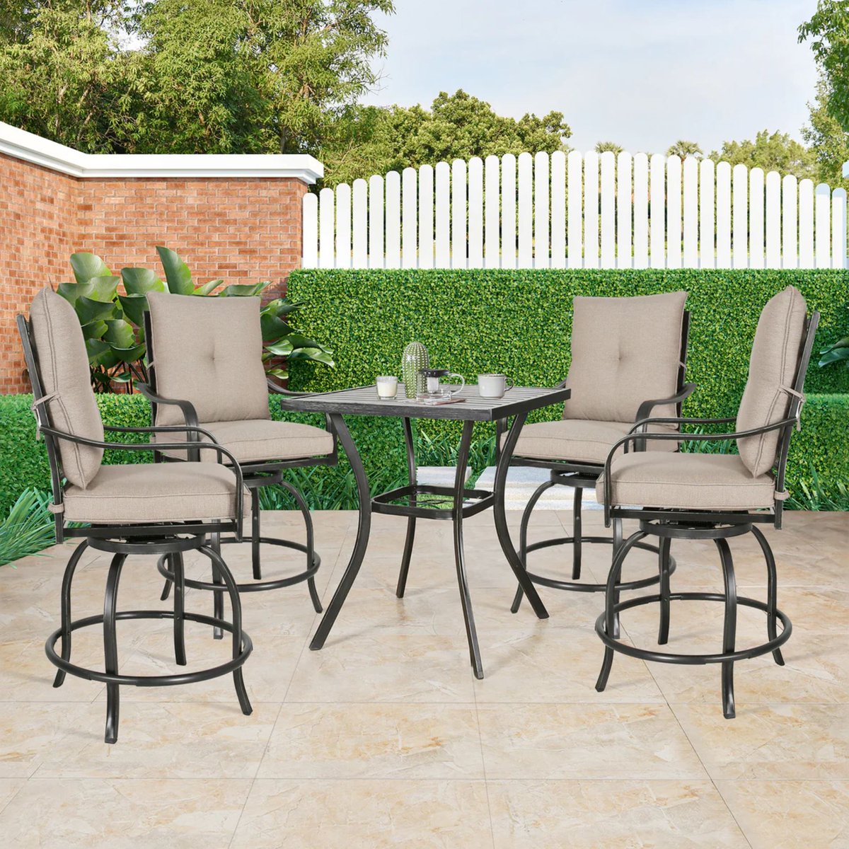 An excellent addition to your garden, backyard, porch, patio, or living room.
check us out at peakhomefurnishings.com
#chair #patio #patiodecor #furniture #interiordesign #family #hangout #DiningSet #DiningChair #squareTable #swivelchair #barstools #heightchair