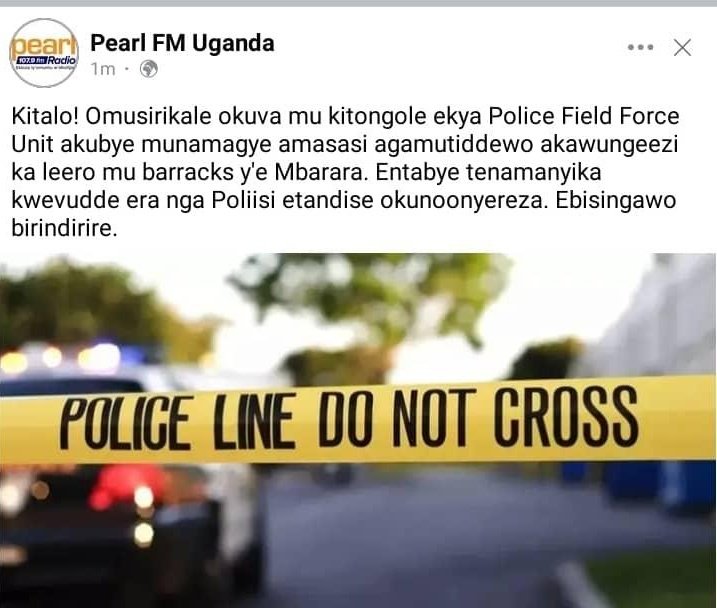 kylaofficial23's tweet photo. Yoweri Kaguta Museveni one day you will realized that the one who owns a Gun Is the one with it in hands.
#ogenda
Emundu zotisa abantu nga bwezakuleta bwezijja okutwala. https://t.co/wHpNVlwA4W
