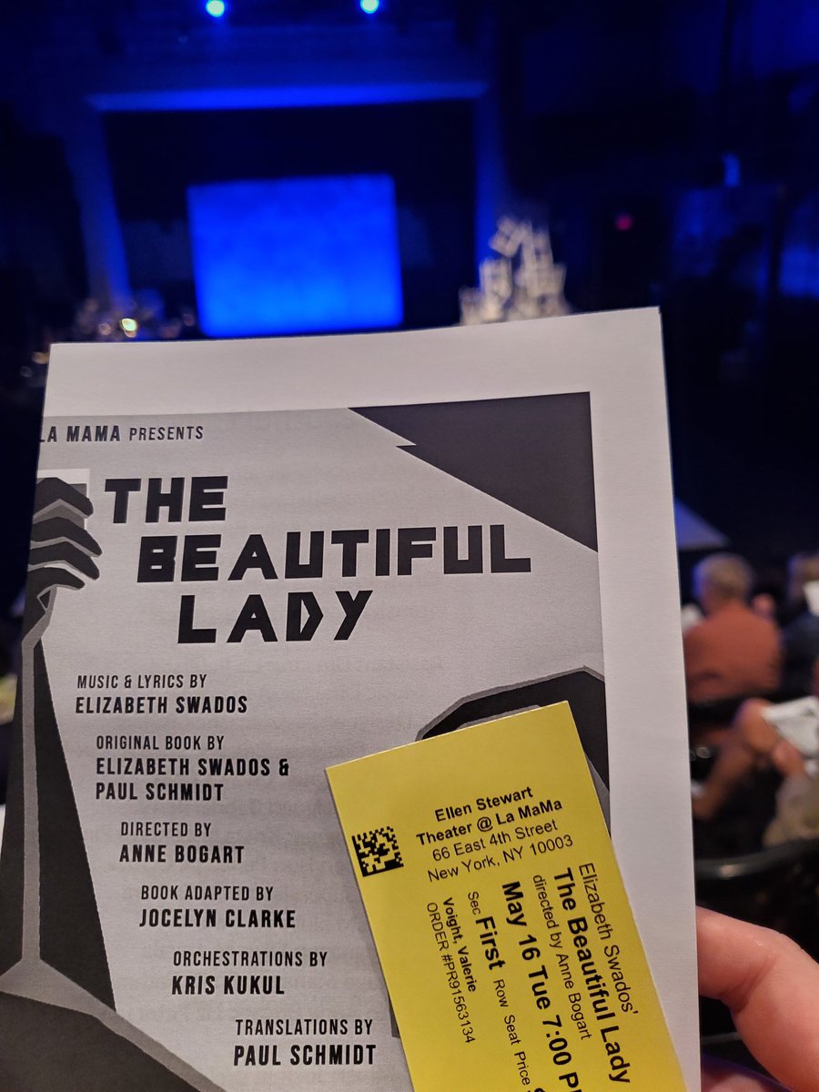 ValerieVoight's tweet photo. Celebrated some positive job market news with a quick trip up to New York to see a few shows. I will miss being only a train ride away. https://t.co/WcHMOF7Orf