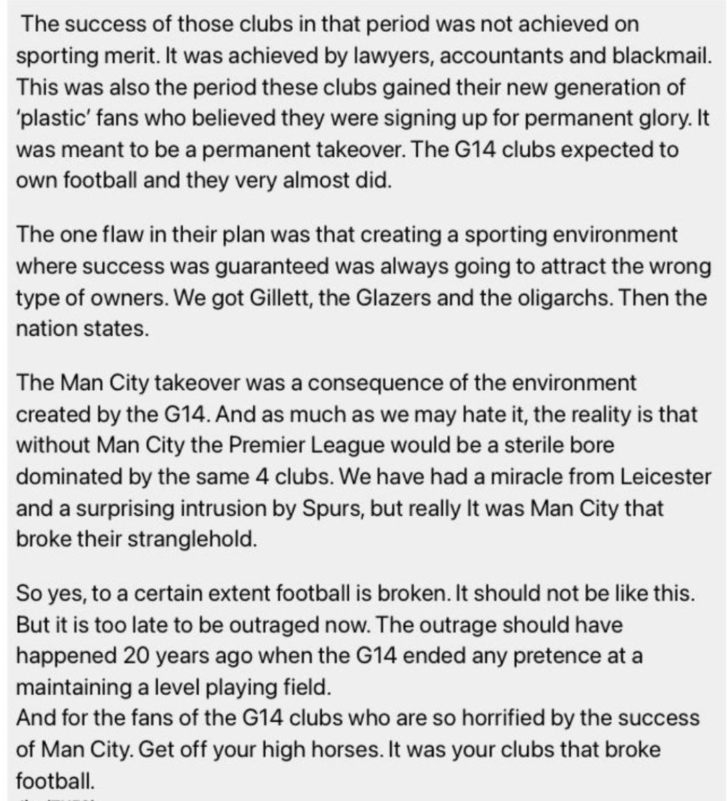 rossanctum's tweet photo. @cityreport_ @ManCity @ChelseaFC Good read for the rest top 6 teams https://t.co/mitG0PDWTo