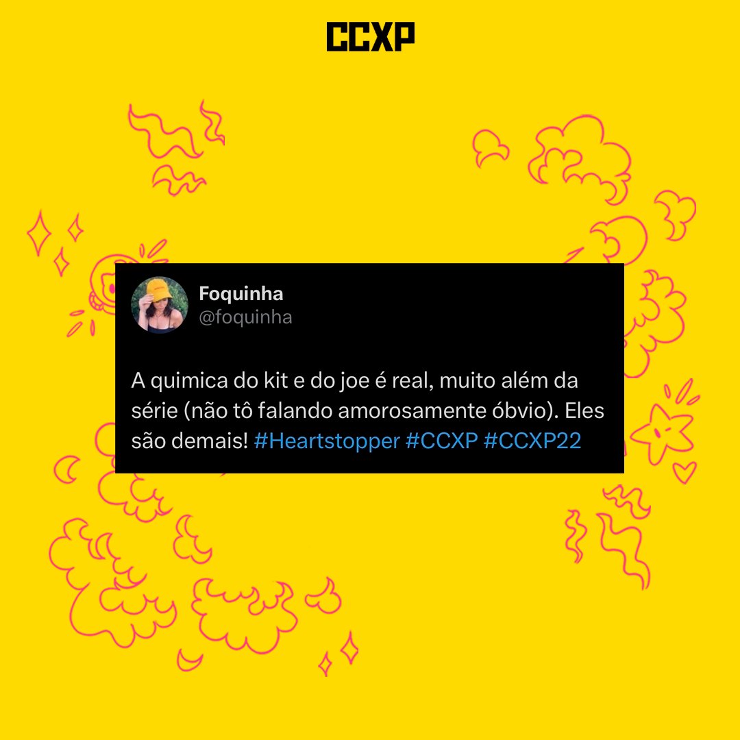 CCXPoficial's tweet photo. Sim, o meu coração também parou de bater quando o Kit Connor e Joe Locke chegaram na #CCXP22. Olha como foi a reação da galera e pensa só nas surpresas que eu tô preparando pra esse ano 👀 https://t.co/DNuqyfPQ3H