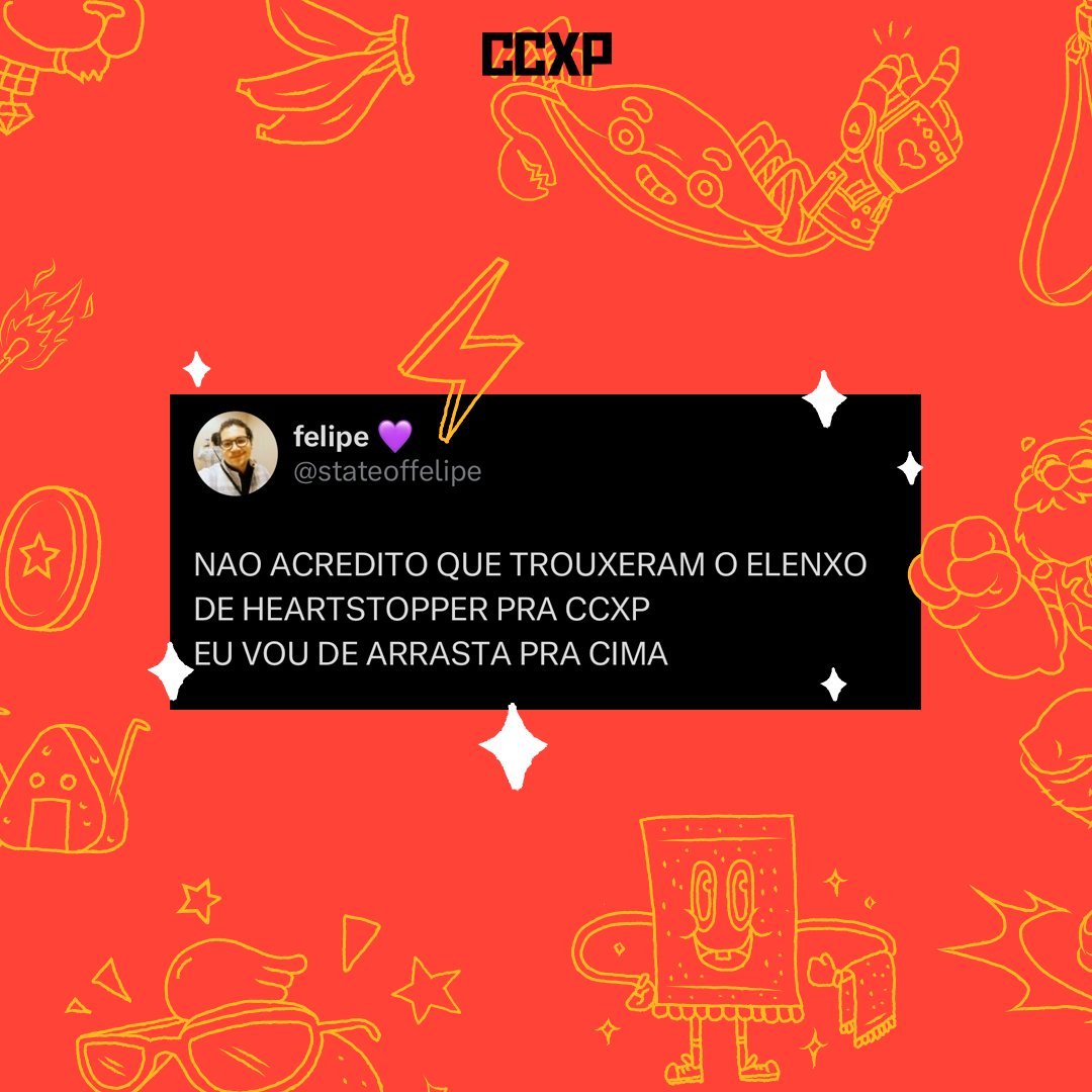 CCXPoficial's tweet photo. Sim, o meu coração também parou de bater quando o Kit Connor e Joe Locke chegaram na #CCXP22. Olha como foi a reação da galera e pensa só nas surpresas que eu tô preparando pra esse ano 👀 https://t.co/DNuqyfPQ3H