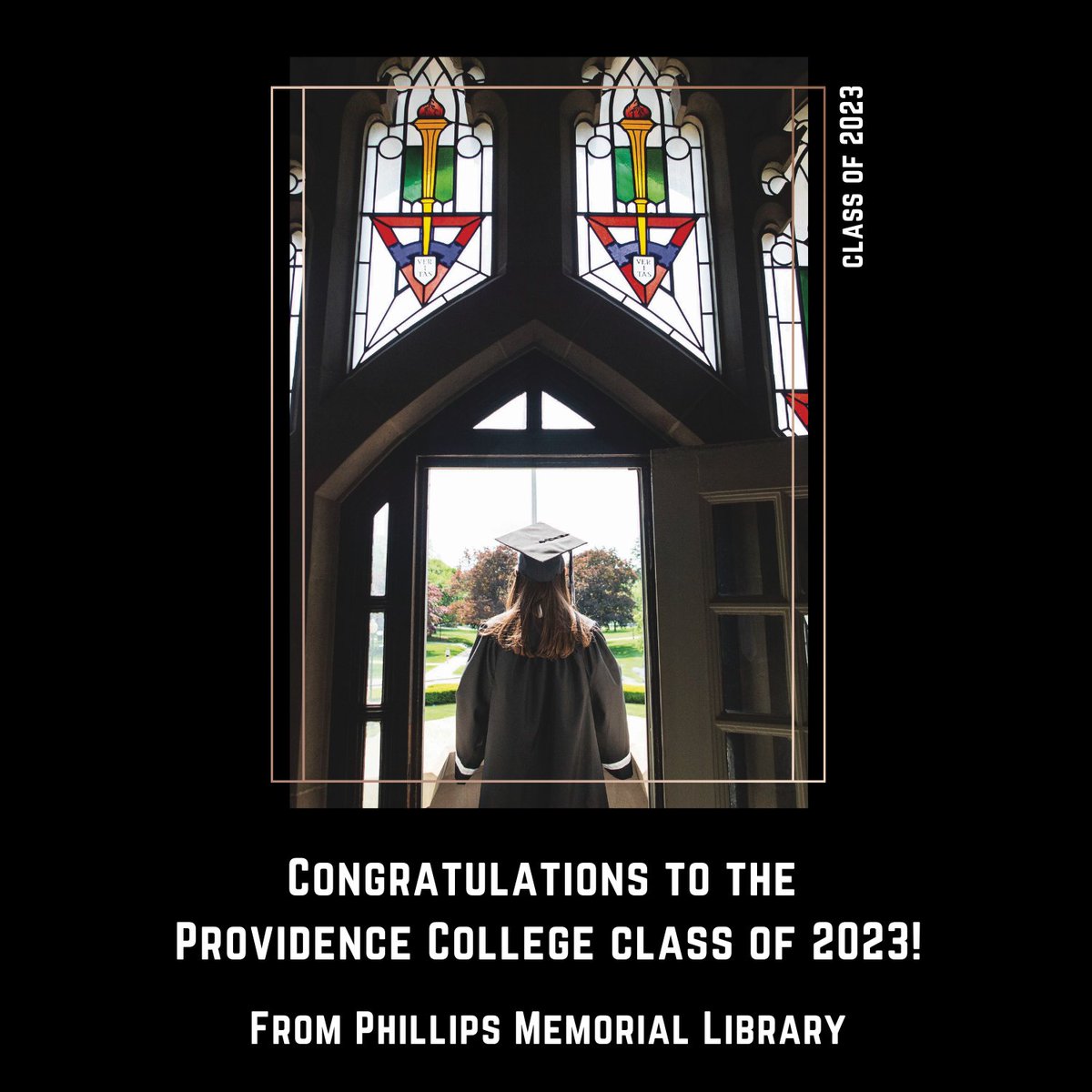 Library_PC's tweet image. Congrats to the Class of 2023 graduating this weekend!! All your hard work paid off and we can’t wait to see where life takes you after your time here at Providence College. We are especially excited for our student employees who are graduating today,  Grace Foltz &amp;amp; Zari Apodaca