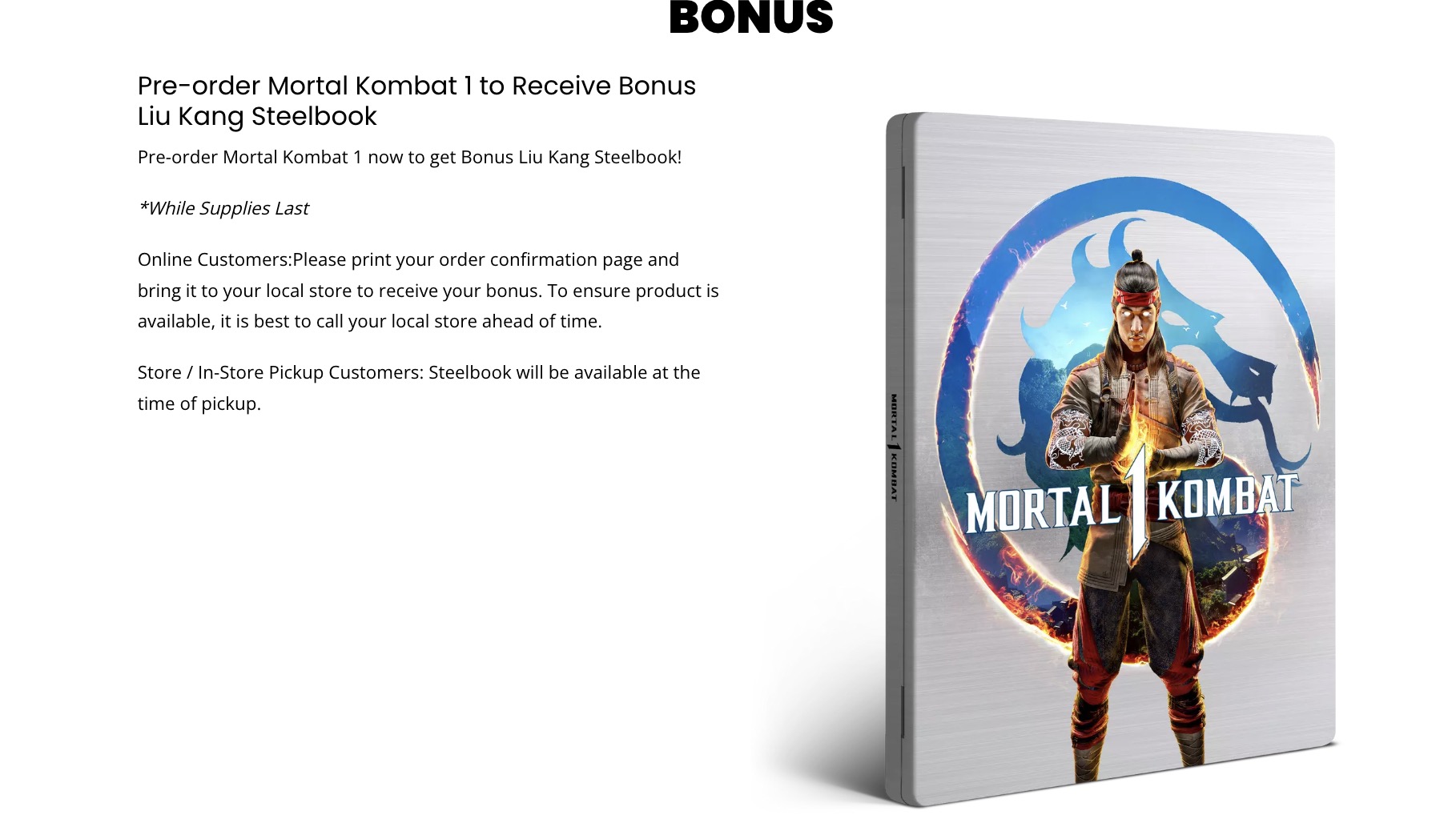 Mortal Kombat 1: Release Date and All Pre-Order Details