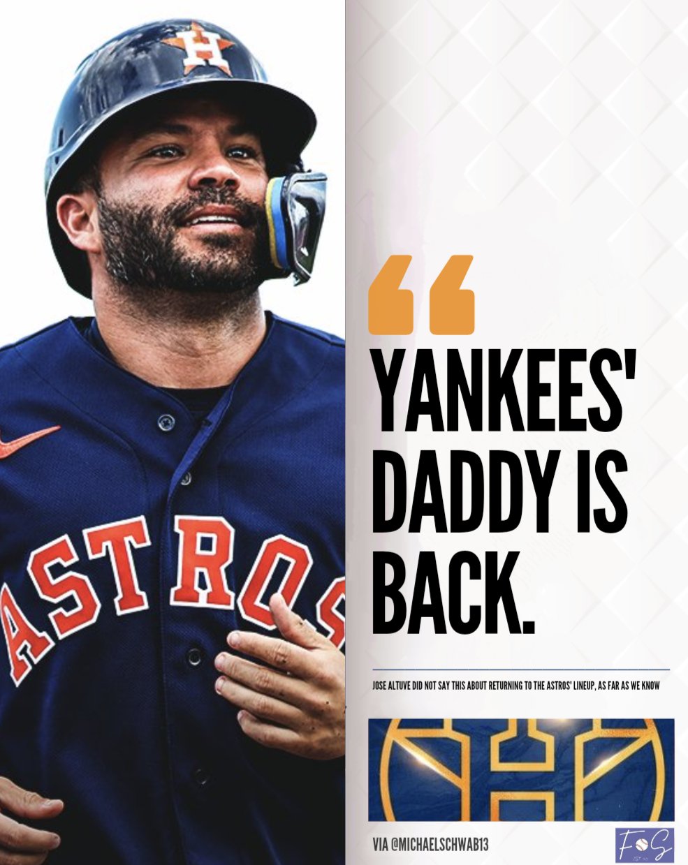 astros are the yankees daddy
