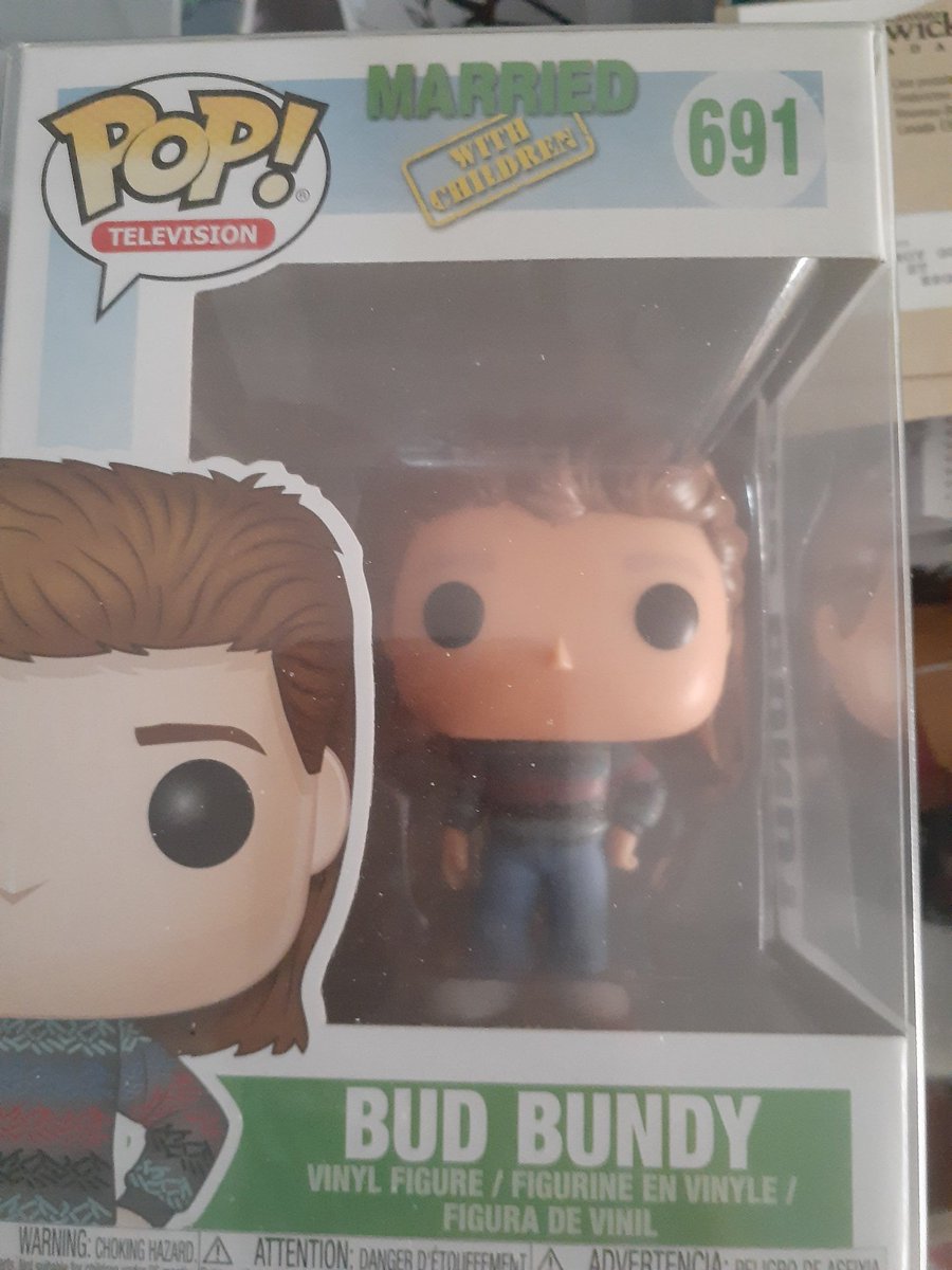 #FunkoShowcase 
Bud Bundy
POP! Television # 691
Released in 2018 #MarriedWithChildren #Funko #funkoPOP