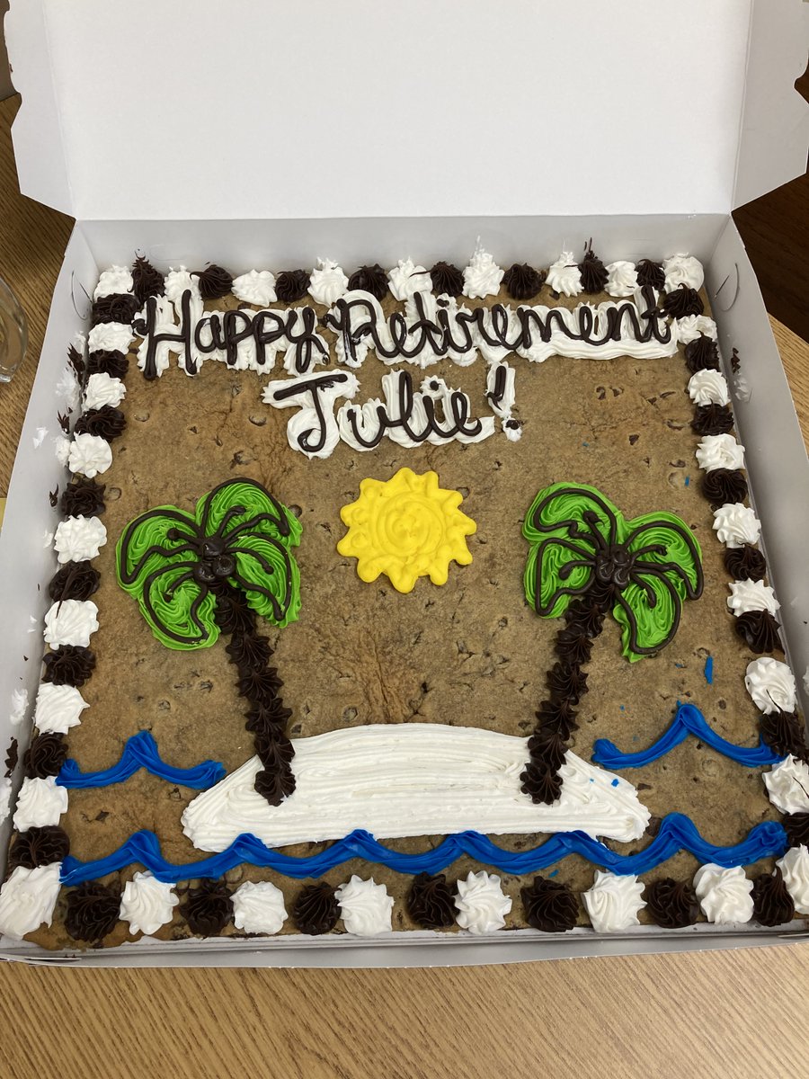 Whitmer_SS's tweet photo. As a department, Julie always took the best care of us &amp; our section of the building.  We will miss not having her here in the years to come to provide that extra care and also just having those friendly end-of-the-day conversations. Enjoy retirement, Julie! @Whitmer_HS @WLS4Kids https://t.co/nb4eL1wbex