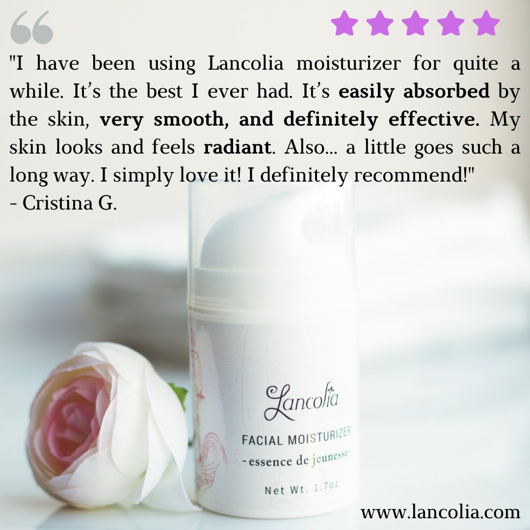 LancoliaLab's tweet photo. Agreed! Radiant skin guaranteed!!!
A small pump = 24hr hydration+brighter complexion+radiant youthful glow
Simplify your beauty routine today at https://t.co/RaegQxgqXx
#skincare #review #skincareroutine #beauty #moisturizer #facecream #hydrate #brightening #skinhealth #antiaging https://t.co/L3Hdxdn9on