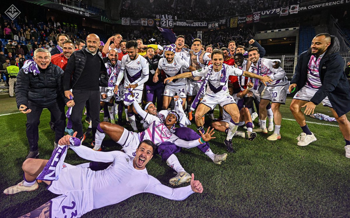 acffiorentina's tweet photo. Gruppo. 💜

#ForzaViola #Fiorentina #ACFFiorentina #UECL https://t.co/5o254r0Ifk