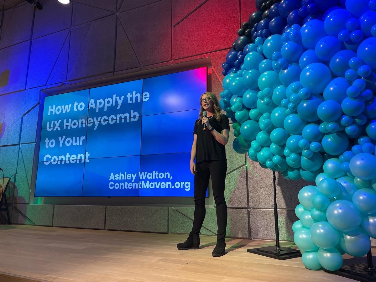 “Your content has the power to change lives for the better— and I mean that in a warm, fuzzy way, but that’s also the most viable, long-term business strategy.”

Had a blast speaking at a content event hosted by Comma Copywriters!

#contentstrategy #contentchat #contentmarketing