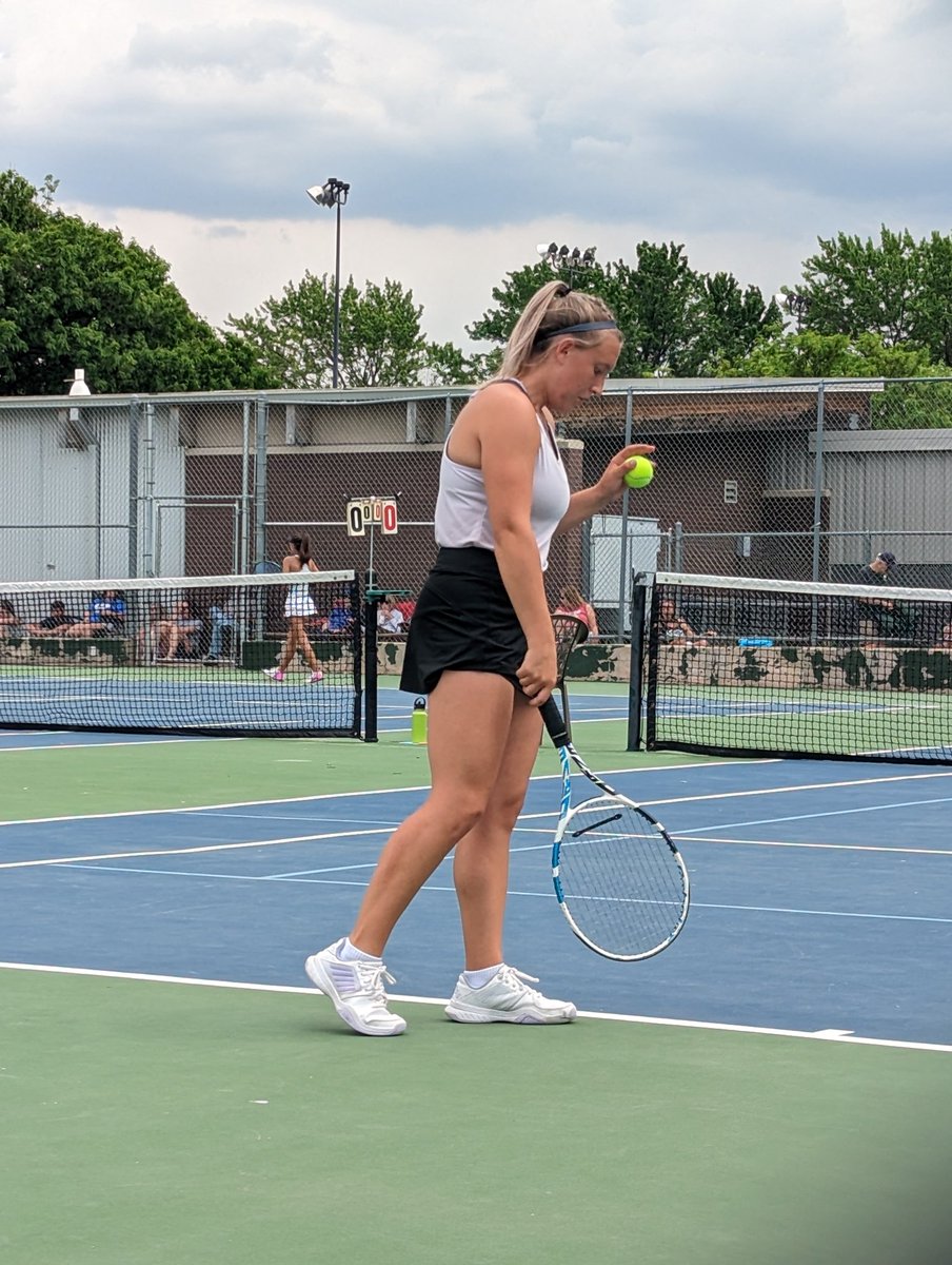 YorkDukesAD's tweet photo. Congrats to Ellie Peterson on her 5th place finish at the Class B State Meet! She finished her season with a 33-4 record and is now a 2x State Medalist! https://t.co/IJlOrViFmb
