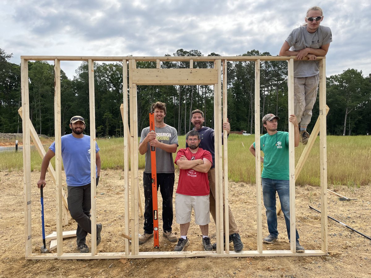 orangehabitat's tweet photo. Join us tomorrow at @weaversgrove from 11am - 2pm and help us celebrate the community with food, activities for kids, self-guided walking tours, &amp; get a photo just like our construction crew took with our photo wall! https://t.co/q6oMOjACQg