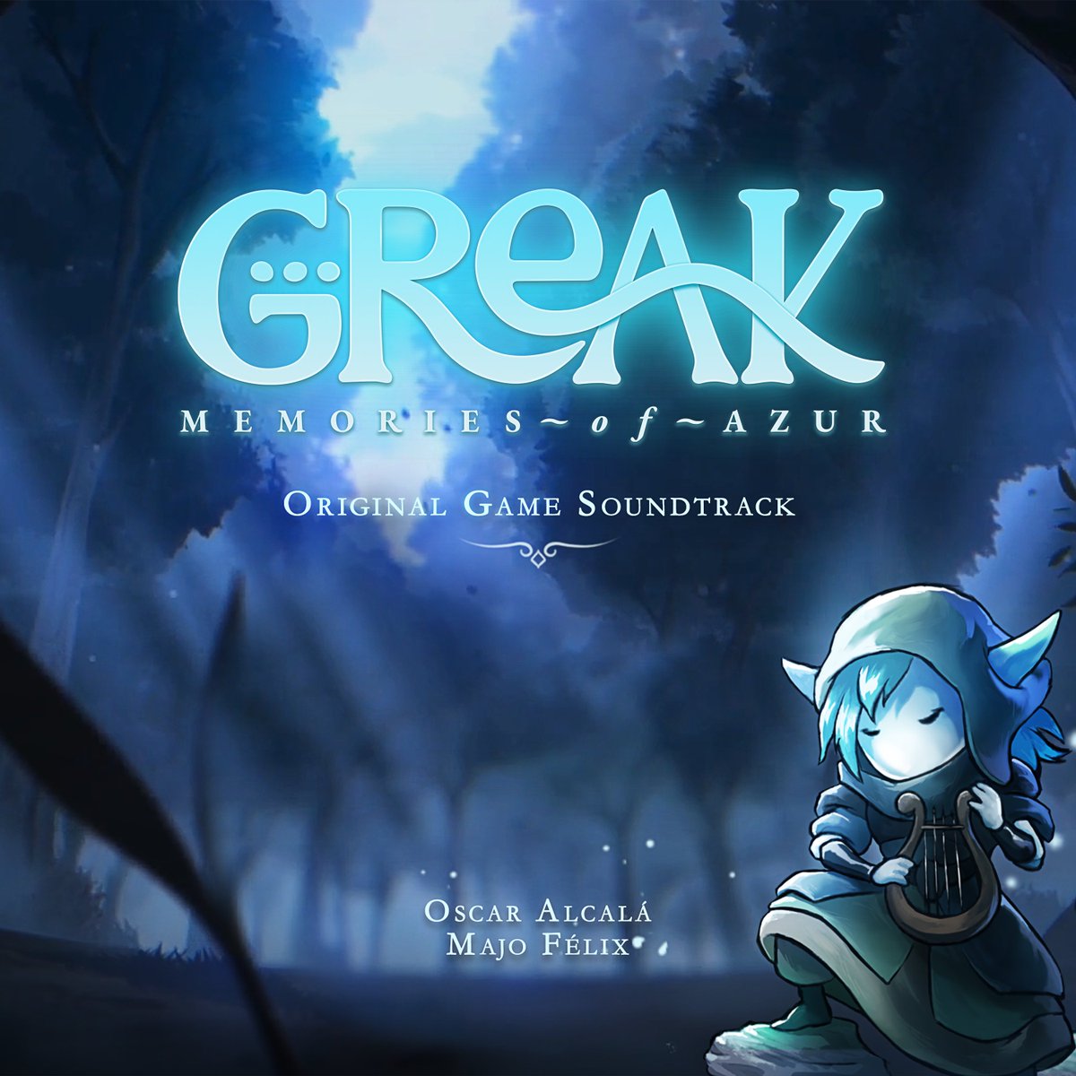 Return to the lands of Azur with the Greak: Memories of Azur soundtrack by <a href="/oscaralcala/">Oscar Alcalá</a> + <a href="/majofelix/">Majo Felix</a>! Now available on all platforms via <a href="/NaveganteGames/">Navegante ⛵️</a>!