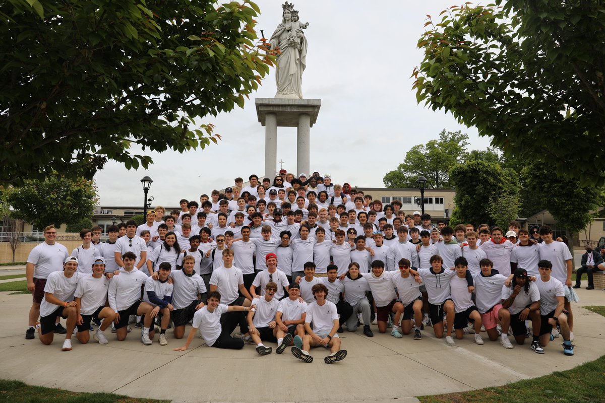 Senior Gratitude Day 2023 was a huge success! The day began with senior t-shirts and a prayer service  followed by games and food up top on the field. Our DBP Father's Club grilled for our seniors before the festivities commenced. Next stop, graduation for these Ironmen!
