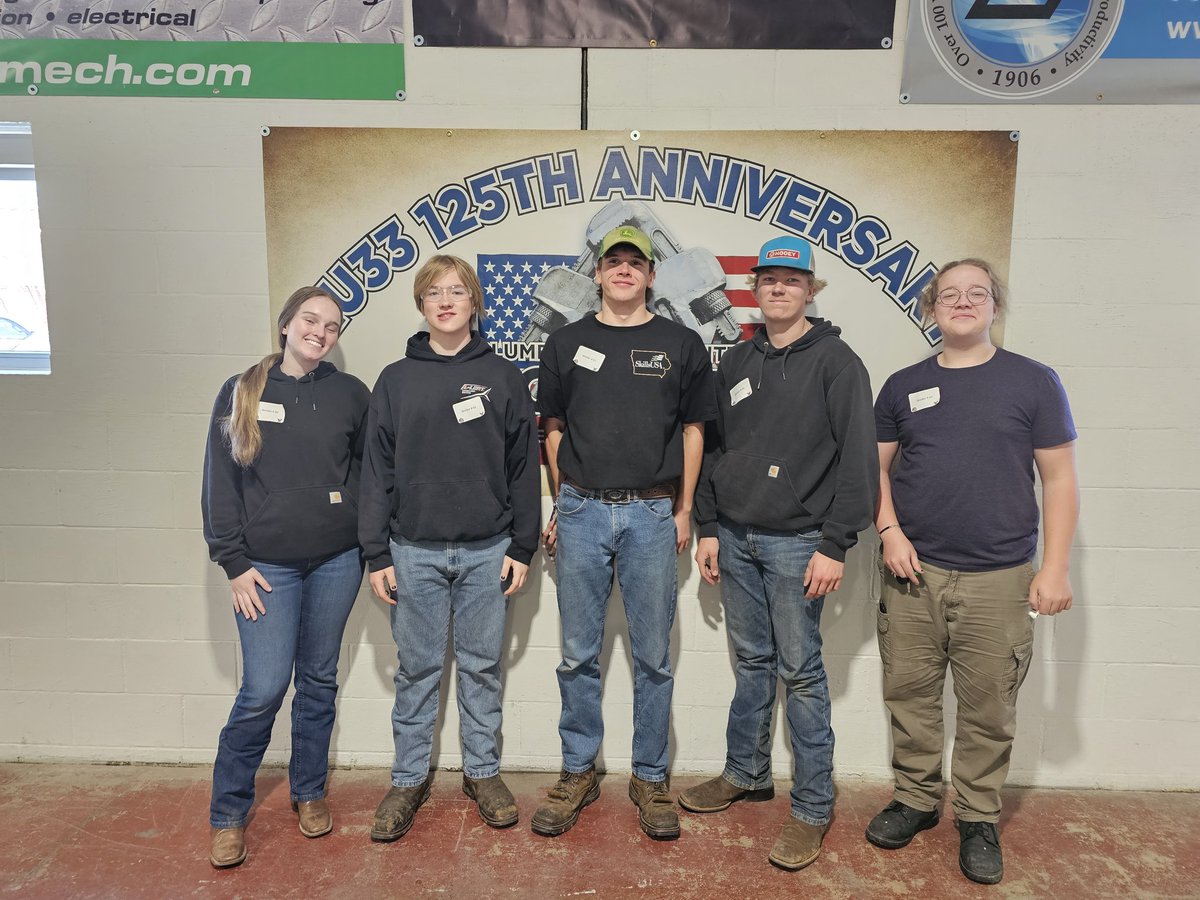 5 SEP students are competing in the Local 33 Weld Off competition today. Thanks for another great event.  #1SEP <a href="/ualocal33/">Plumbers & Steamfitters Local Union 33</a> <a href="/SEPolkRams/">Southeast Polk Rams</a>