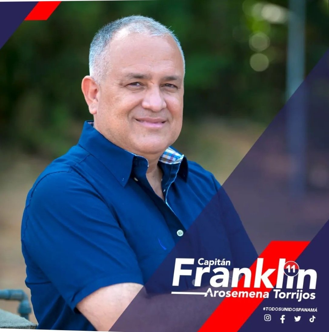 yasury2897's tweet photo. Candidato a presidente PRD 
CAPITÁN FRANKLIN AROSEMENA TORRIJOS
CASILLA 5 https://t.co/qDNuWNoY8s