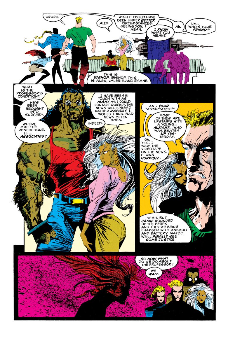 The way Jae Lee and Milgrom leveled up in 3 issues of X-factor is ridiculous.
