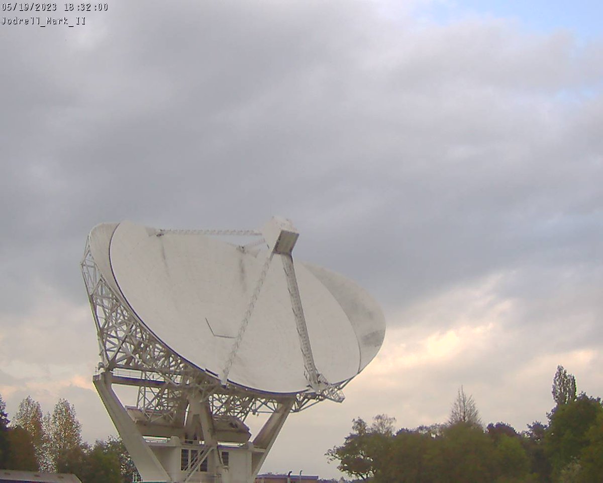 17:32:14 UTC. Now observing pulsar PSR B0525+21 with the Mark II telescope.

Rotation period: 3.7 s
Age: 1 MYr
Distance: 1.2 kpc