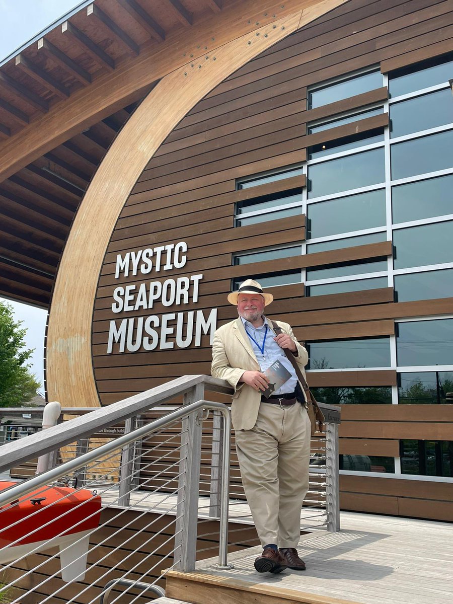 Just arrived at the amazing @mysticseaport  - looking forward to a good ramble #maritime #museum #USA #sightseeing