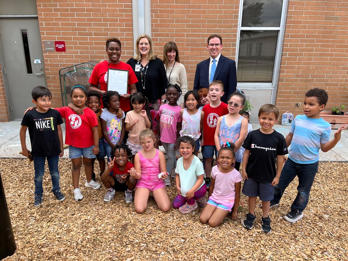 Congrats! Ms. Jackson received a Project Impact letter from former student, De’Sean. He is graduating from WPHS.  Thank you School Board Member Dr. Karen Castor Dentel, Dr. Fritzler &amp; Mr. Leslie for presenting the beautiful letter. Perfect way to cap off Teacher Appreciation.