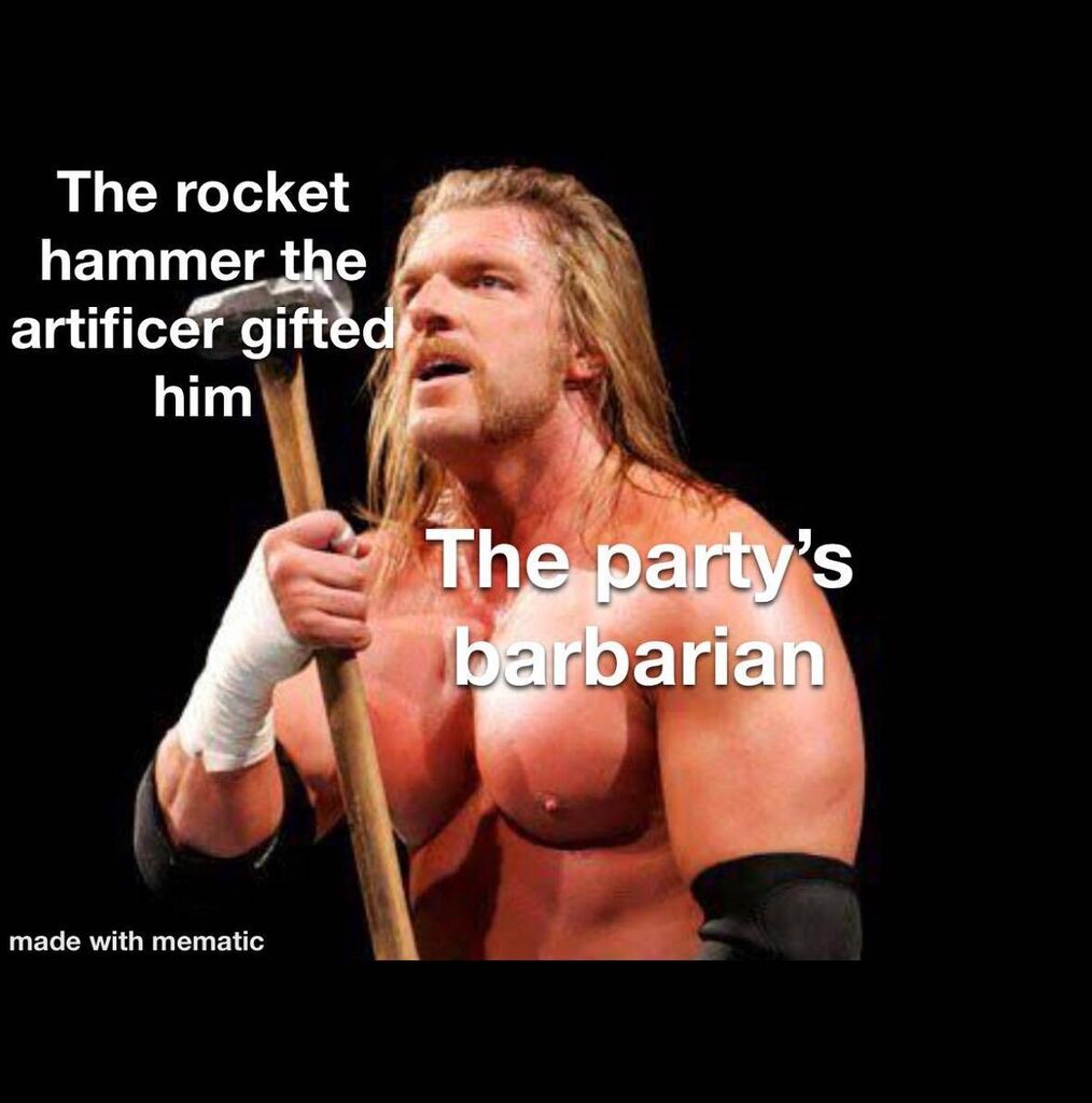 THE POWER OF DWARVEN ENGINEERING!!!
.
Follow @allthingsdnd for more! #dnd #dndmemes #allthingsdnd