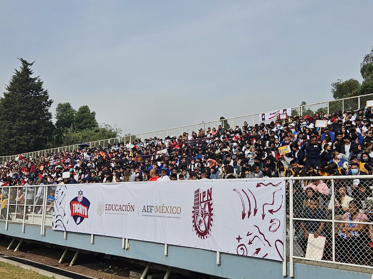 sse_ipn's tweet image. El #IPN con el propósito de impulsar y fomentar la actividad física en las niñas y los niños y adolescentes de México, suma esfuerzos con la #AEFCM en colaboración con la @nflmx, a través del torneo #Tochito-Lectura, para fortalecer la educación y el deporte en nuestro país.