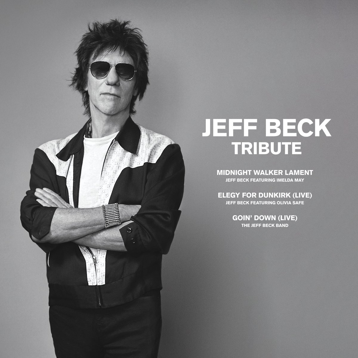 JEFF BECK TRIBUTE - Listen Now rhino.lnk.to/JBT Honoring the two-time Rock and Roll Hall of Famer’s immeasurable legacy with a three-song EP of unreleased music, two of which were played at Beck’s memorial service, held on February 3.