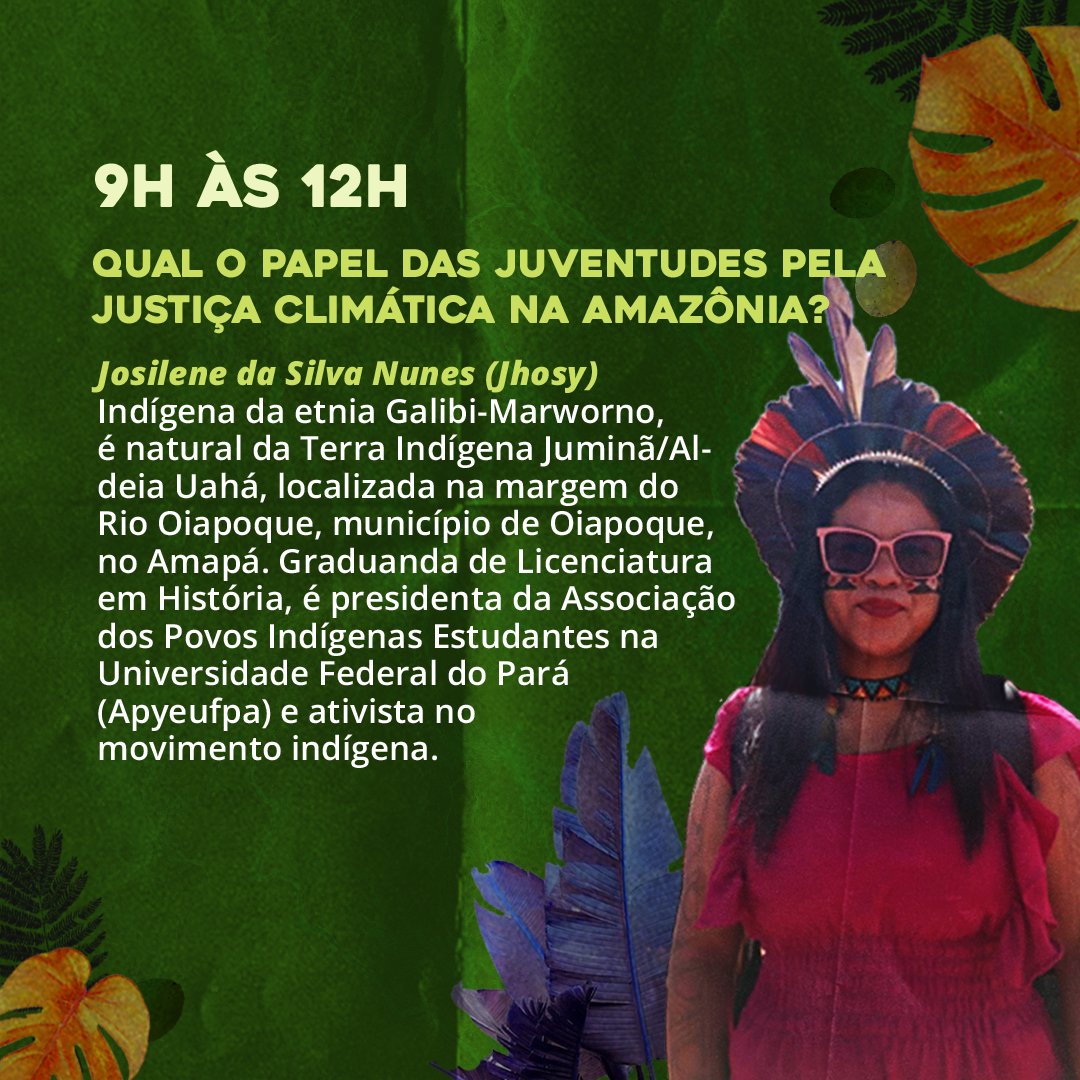 Imazon's tweet photo. 🗣️Com objetivo de ampliar o conhecimento sobre como as mudanças climáticas afetam de forma mais grave algumas populações da Amazônia, o Imazon, a Na Cuia e o @cedenpa  promoverão neste sábado (20/05), o evento "Justiça Climática na Amazônia". Confere a programação: https://t.co/WURfDU0c6X