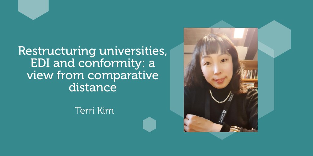 New blog by @kimterri, discussing restructuring universities, EDI and conformity: a view from comparative distance.

📄 Read it here bit.ly/44Qwans

#ComparativeEducation #educationpolicy #InclusionInEducation #educationforall