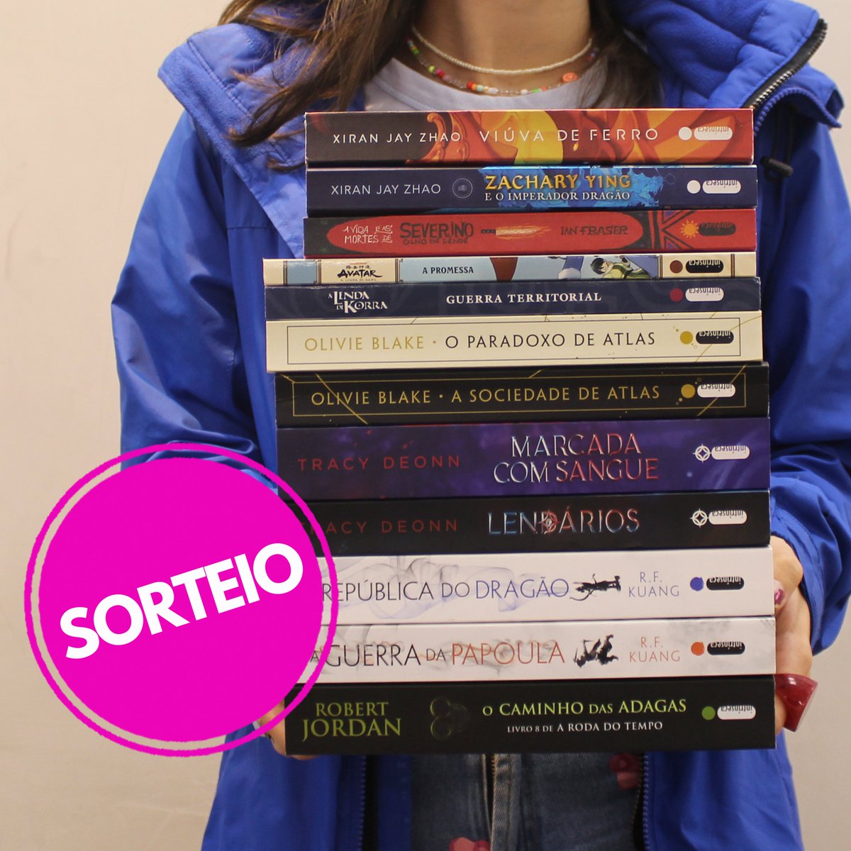 Tem algum fã de fantasia on-line? 👀
Que tal levar para casa um livro de fantasia incrível?

Siga o nosso perfil, dê RT neste post PUBLICAMENTE e preencha o formulário no blog: bit.ly/3pUjH1S
Resultado: 23/05