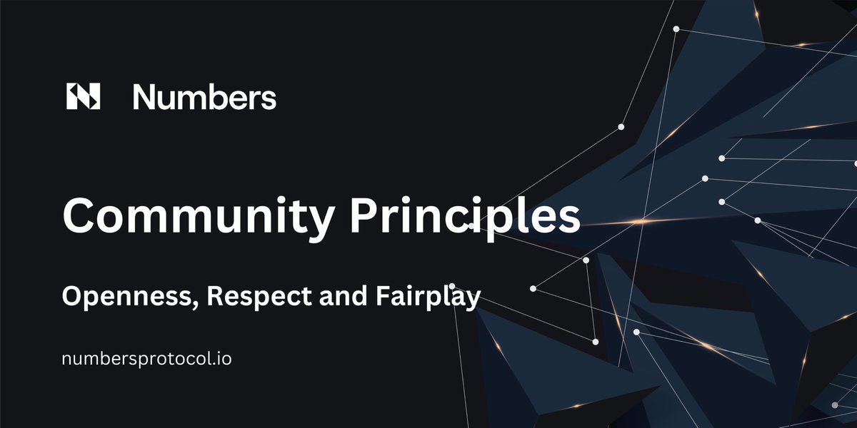 If you're a member of the @numbersprotocol, you would have noticed that the project respects and values its members. 

Members need to join up with Numbers to make the community a non-toxic atmosphere and one we can share ideas 💡 

Check out the thread ⬇️

#Numarmy $NUM #web3