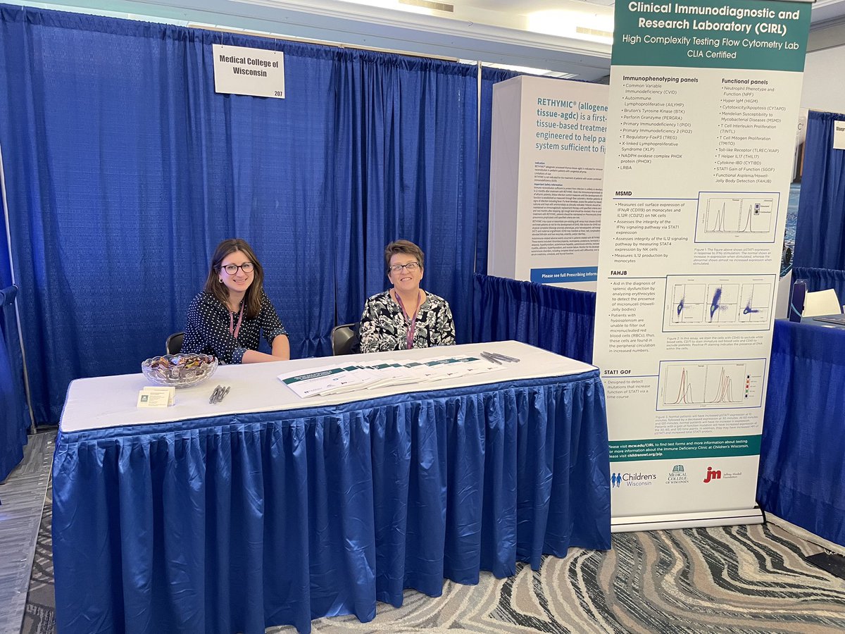 Come by booth 207 <a href="/ClinImmSoc/">CIS</a> #cis2023 and say hi. We have candy.