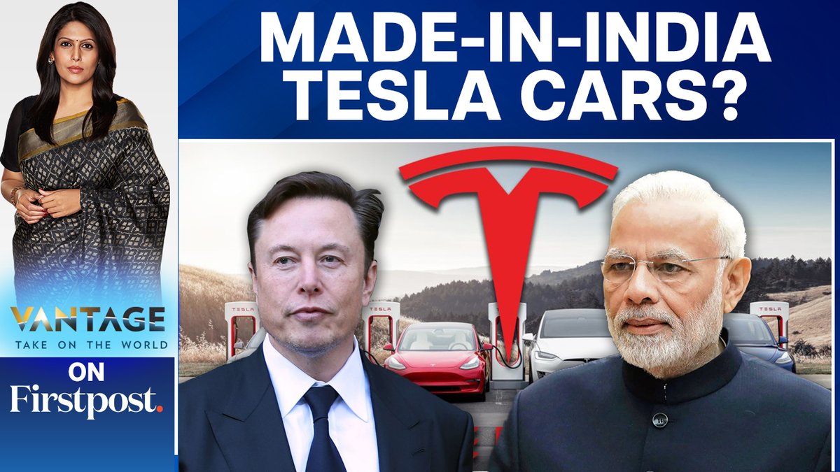 #VantageOnFirstpost: #Tesla Is Eyeing the #IndianMarket. Here What #ElonMusk Needs to do

@palkisu tells you more: youtu.be/KDck9TbRhSk