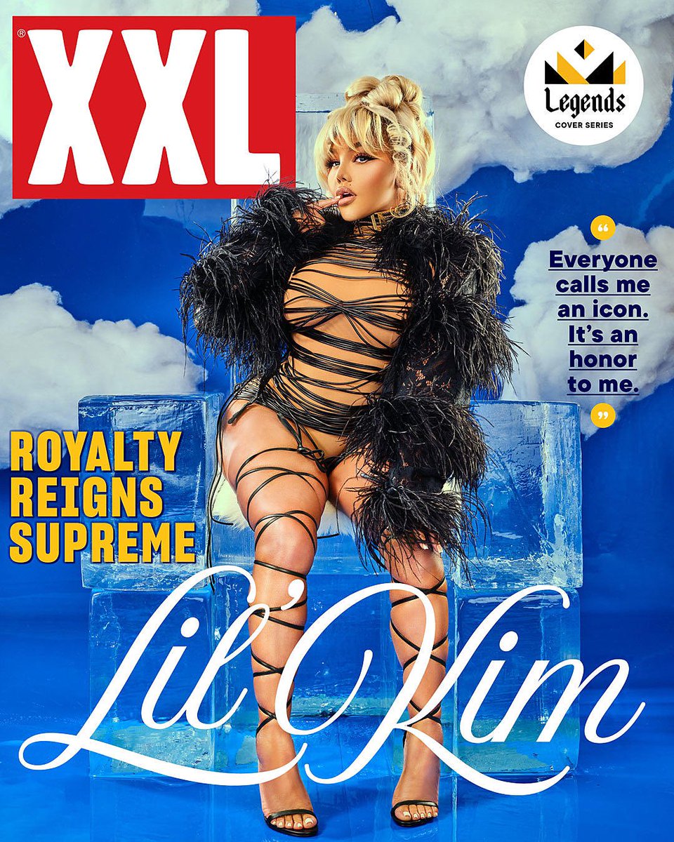 🚨•MEU DEUS!!! Lil Kim estampando a nova capa especial da XXL como Icon!

🚨•OMFG! Lil Kim stamping the new XXL special cover as Icon!