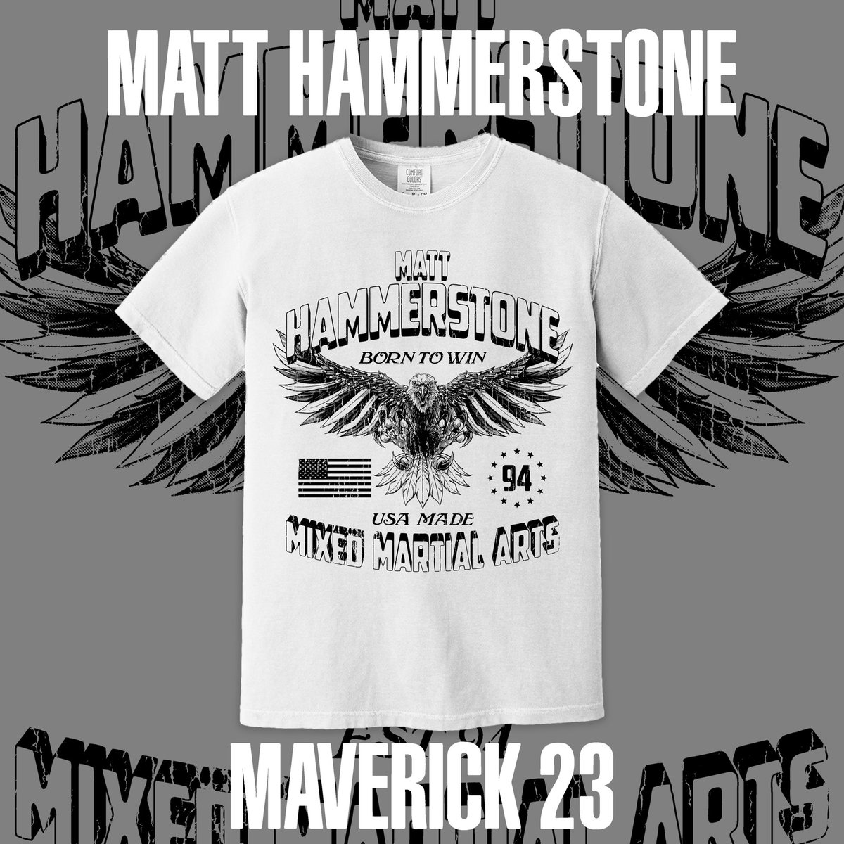 😤 FIGHT ANNOUNCEMENT 😤

Matt Hammerstone Mma  Returns to Action on June 10th.

New Fight Merch Now Available!

MMATeeCo.com