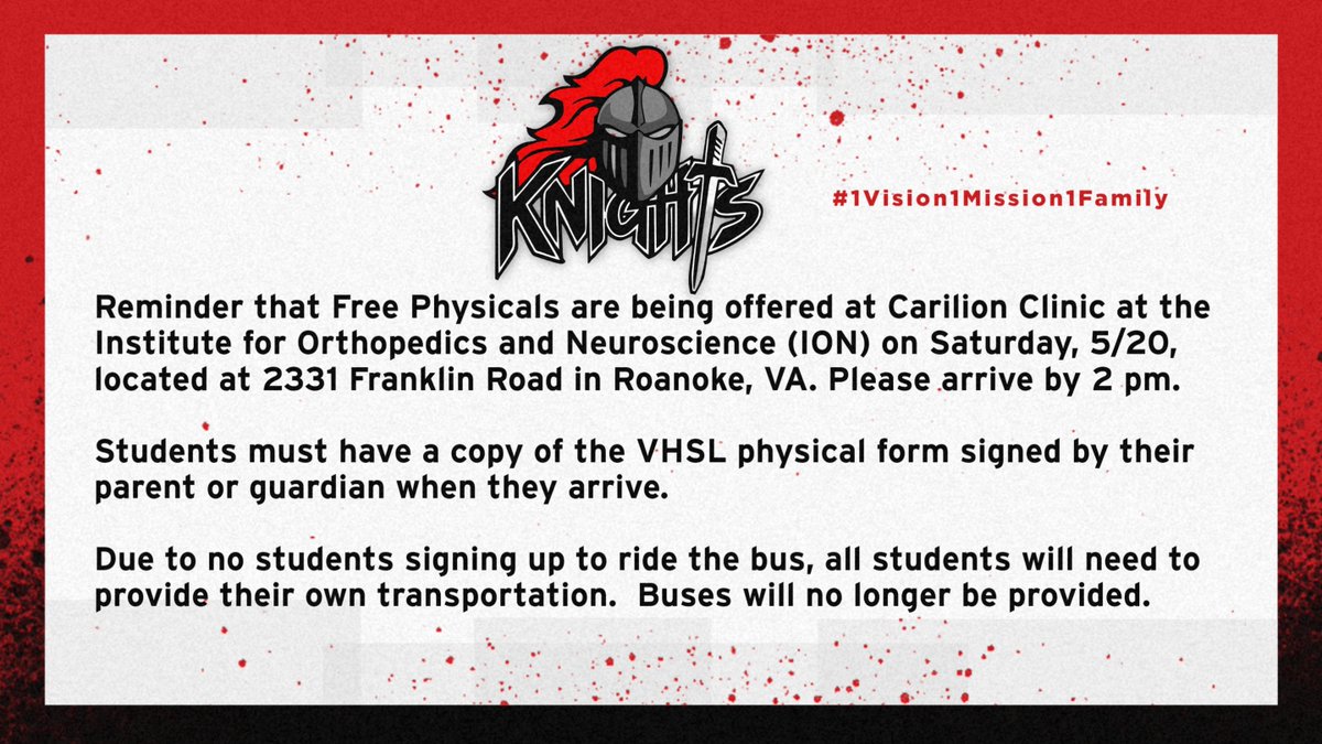 JRHS Knights tweet media