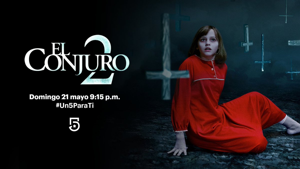 MiCanal5's tweet photo. ¿Tú qué harías si pasaran cosas paranormales en tu casa? 😱 No te pierdas este domingo a las 9:15 p. m. MEX por #Canal5 el #ElConjuro2
#CineConEl5 https://t.co/1aDbBlj8lg
