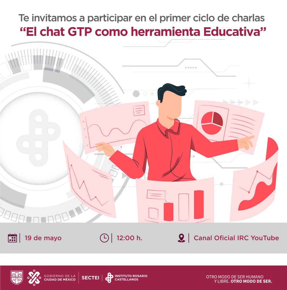 UNRCastellanos's tweet photo. #EnVivo ▶️ | ¡Platiquemos sobre el chat GPT como una herramienta educativa! 🧠
Invitamos a toda la #ComunidadIRC a descubrir el potencial de la Inteligencia artificial en la educación acá. 👇🏿👇🏼
https://t.co/ubAr93yg5Z
#OrgulloIRC
#SomosIRC https://t.co/UBvTIIBUle