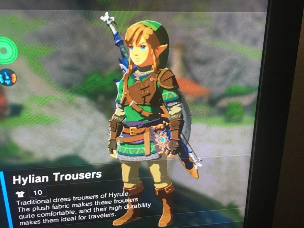 @Doop__doop @Yami_sha There technically IS a canon Green Tunic for Link in both BOTW and TOTK, but I vastly prefer the Hylian Tunic dyed greenb