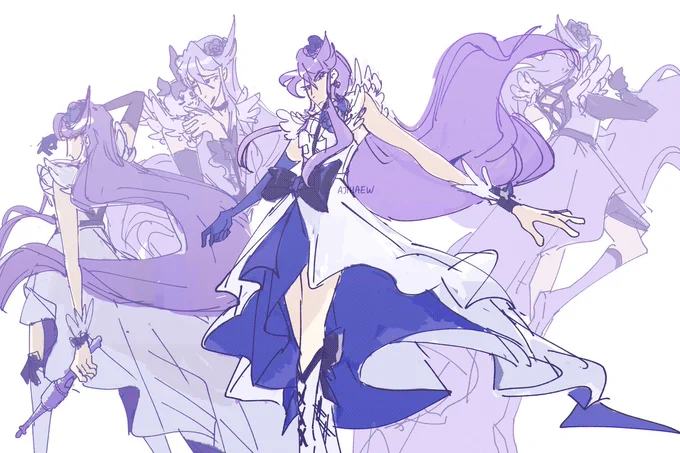 [ heartcatch precure ] and why she ourple