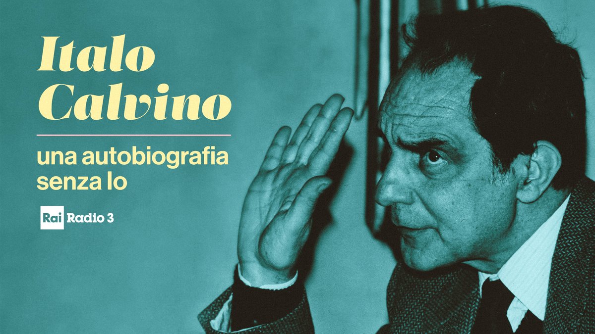 Ho vissuto a Sanremo i primi 25 anni della mia vita, ininterrottamente - diceva -  scrivo delle cose che alle volte diventano dei libri. Italo Calvino, un'autobiografia senza Io da ascoltare in podcast. Qui bit.ly/calvinosenzaio