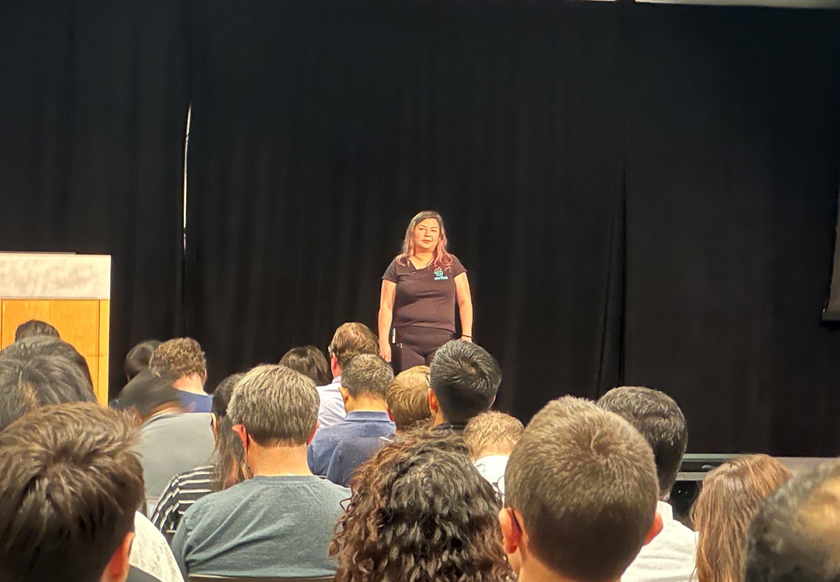 MSFTBlueHat's tweet photo. Kathy Vu, Senior Software Engineer on the Azure Red Team, delivered an impressive Microsoft Strike Shift Left talk about using breach path analytics to avoid costly security breaches. #MSFTstrike https://t.co/dmctpgSkay