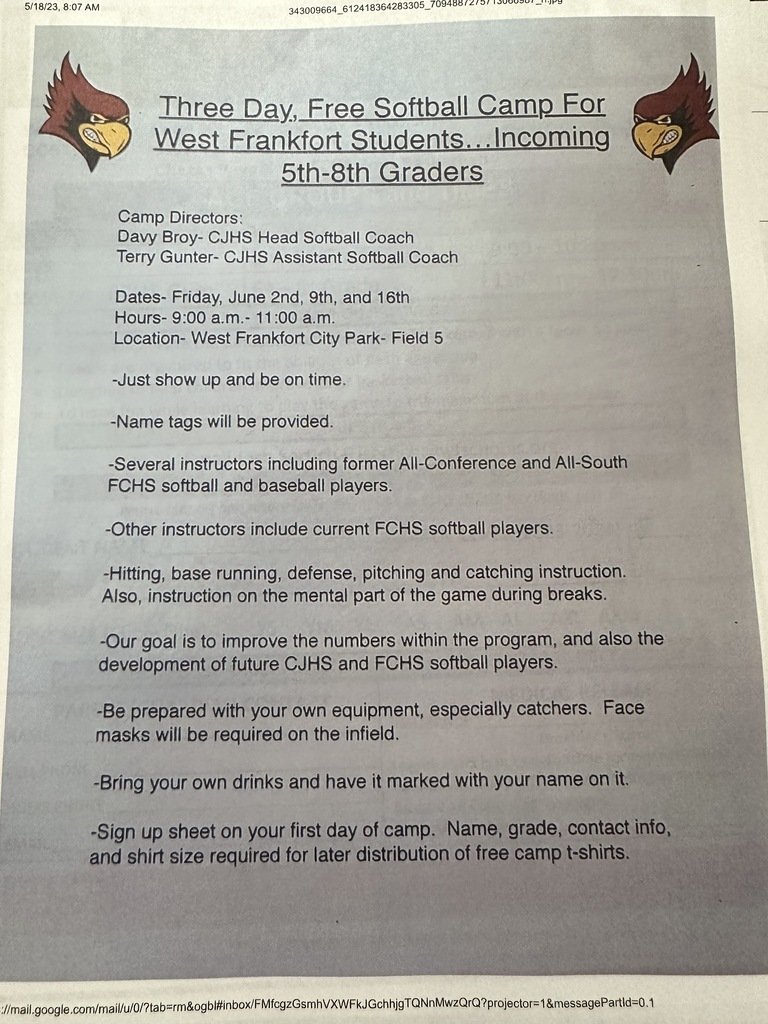 WF_168's tweet photo. Here are some summer camps that our coaches are doing this year. Please get your kids out and involved this summer!  These camps will help them. 

5/19 https://t.co/29jvJxPORF